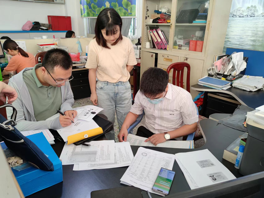 到揭阳市明利电力发展有限公司、东兴街道、地都镇、仙桥街道、梅云街道、东阳街道开展统计执法检查20220819-4.jpg