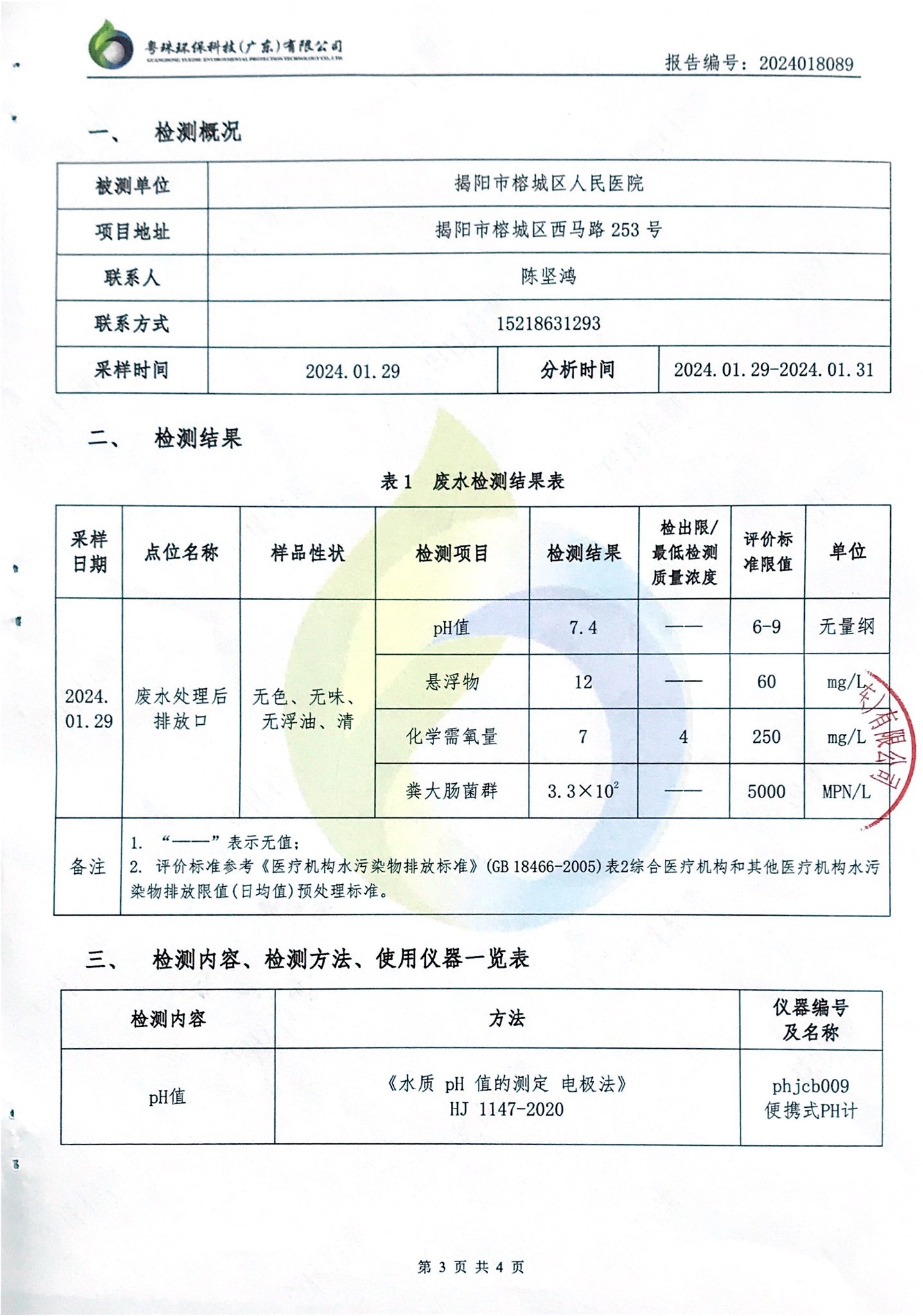 揭阳市榕城区人民医院2024年1月污水检测报告3.jpg